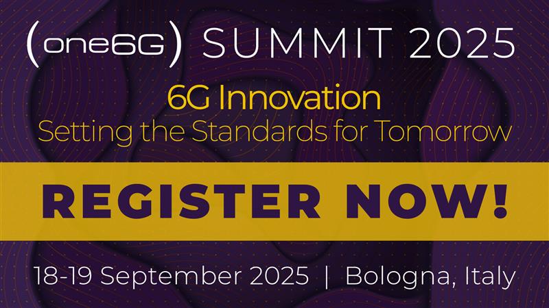one6g Summit 2025 - Register now!